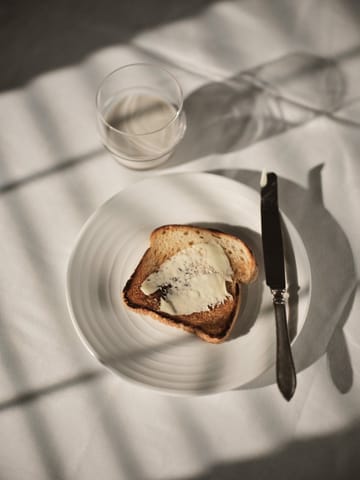 Assiette Blond petite - rayure blanche - Design House Stockholm