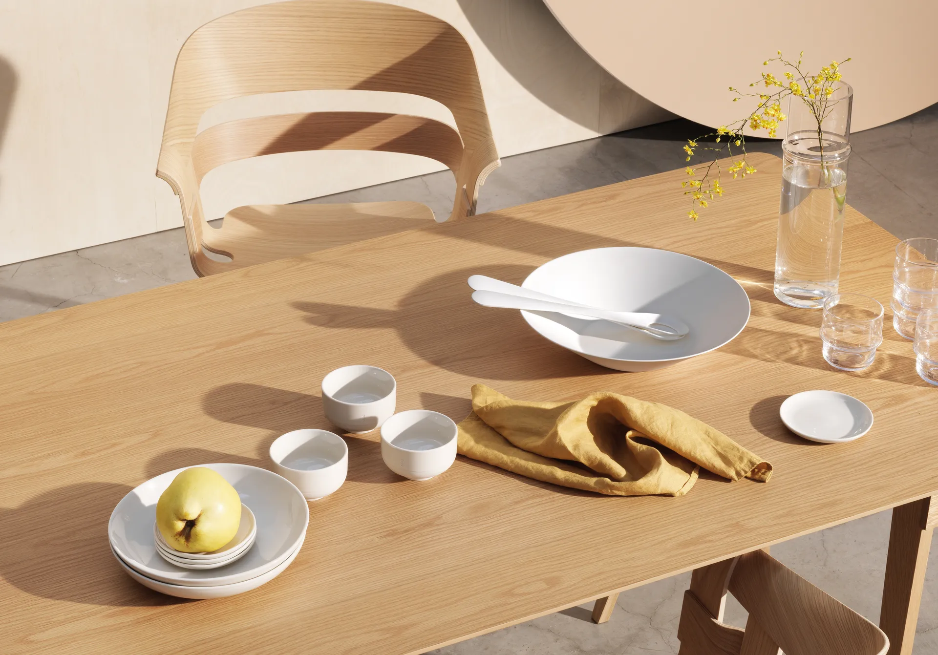Assiette creuse NM& Sand, 23cm Design House Stockholm