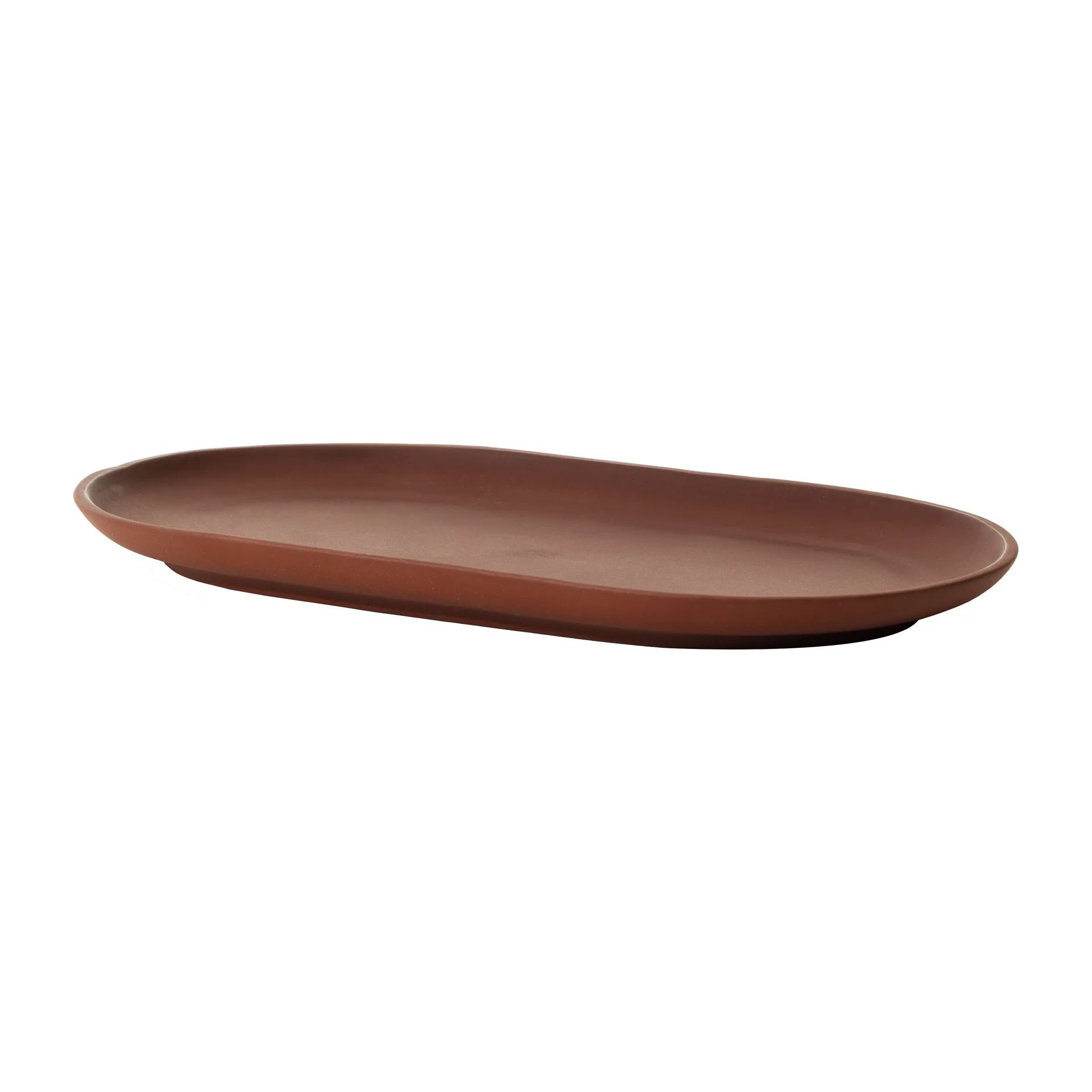 Assiette ovale Sand 12,5x20 cm, Red clay Design House Stockholm