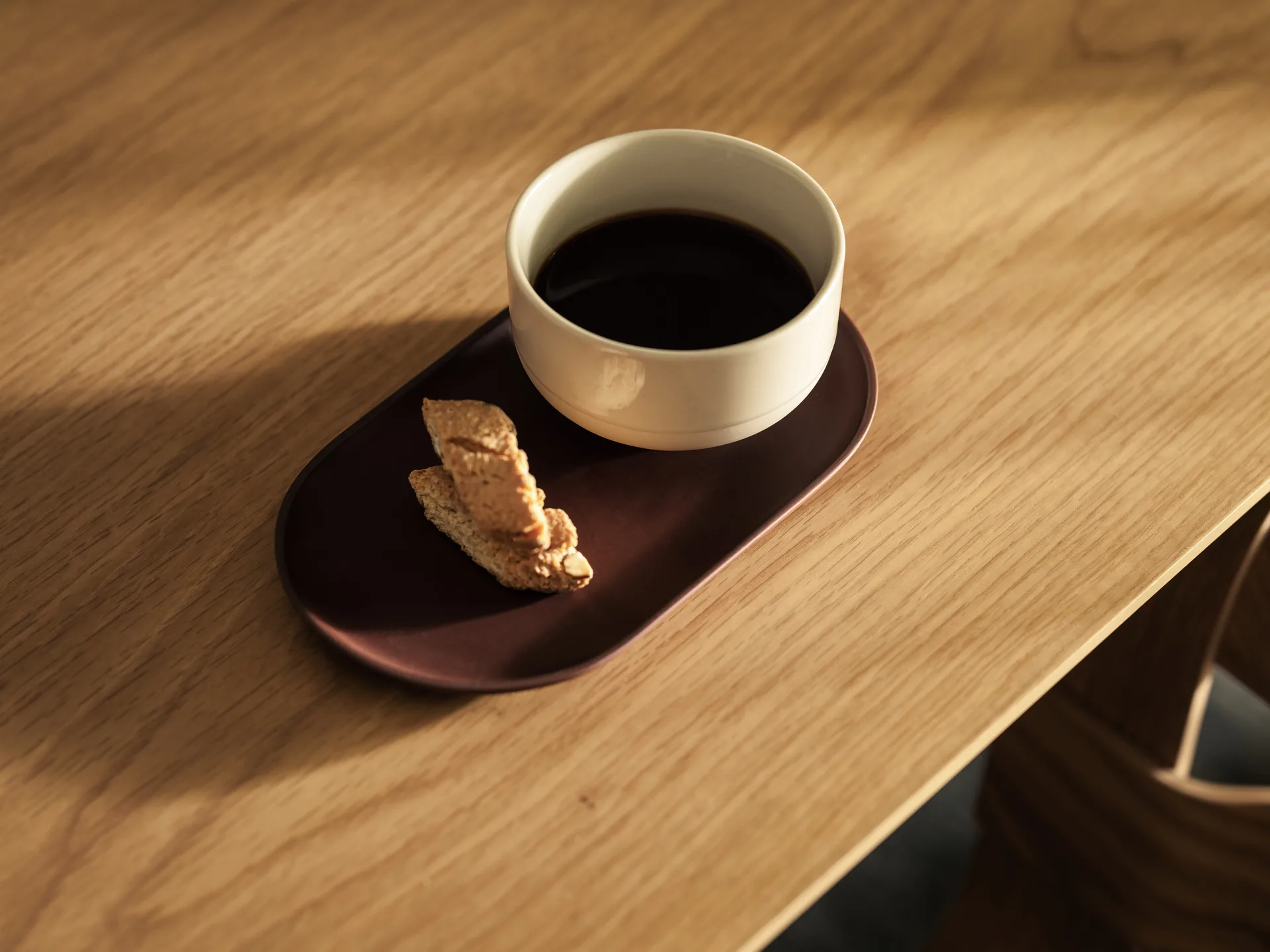 Assiette ovale Sand 12,5x20 cm, Red clay Design House Stockholm