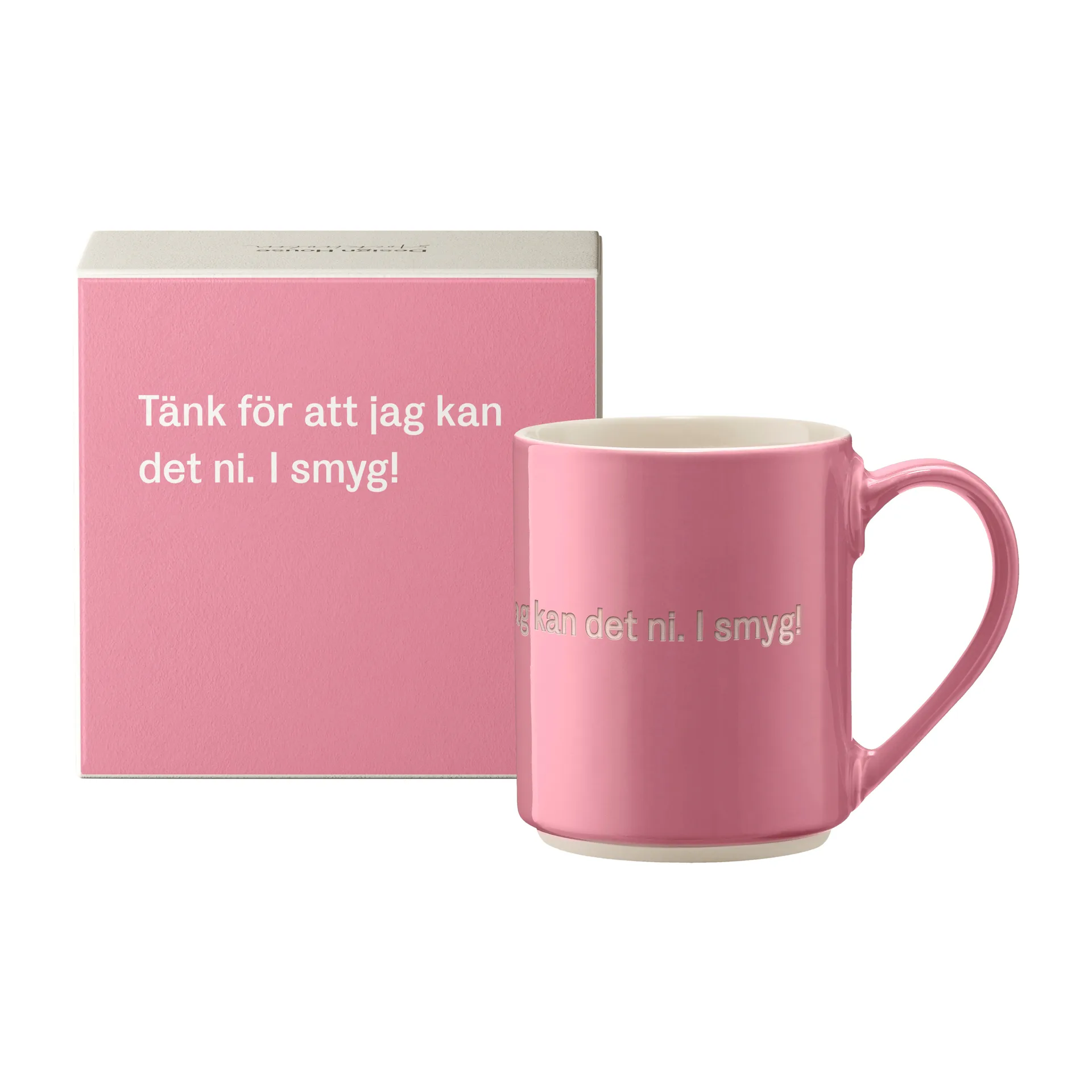 Astrid Lindgren Tasse, tänk för att jag kan…, Texte suédois Design House Stockholm