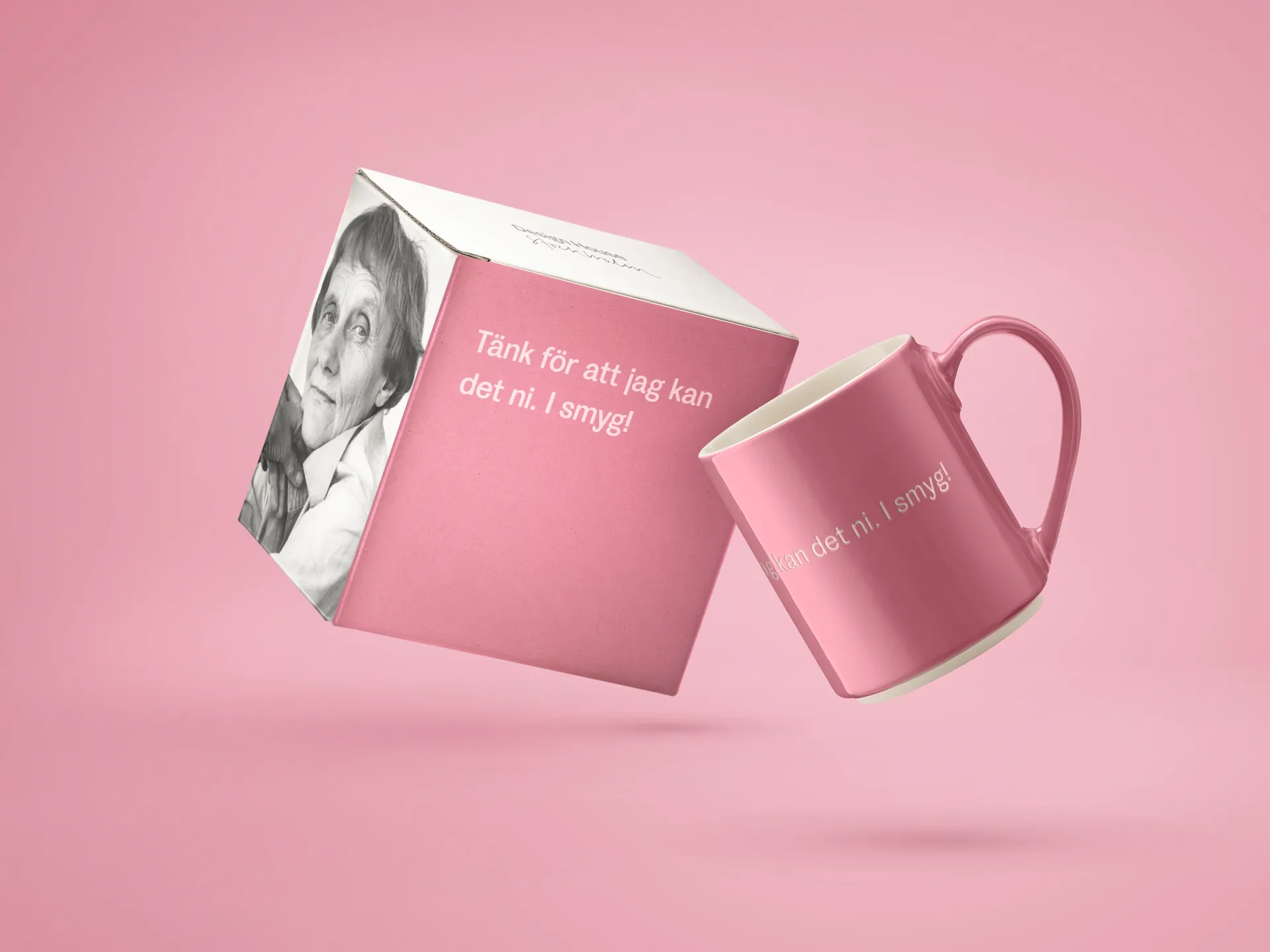 Astrid Lindgren Tasse, tänk för att jag kan…, Texte suédois Design House Stockholm
