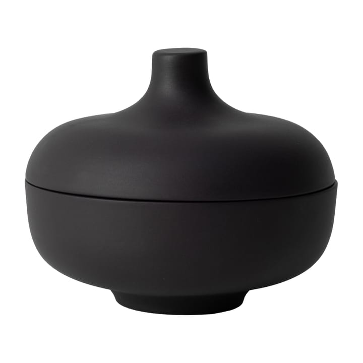 Bol avec couvercle M Sand Ø12 cm - Black clay - Design House Stockholm