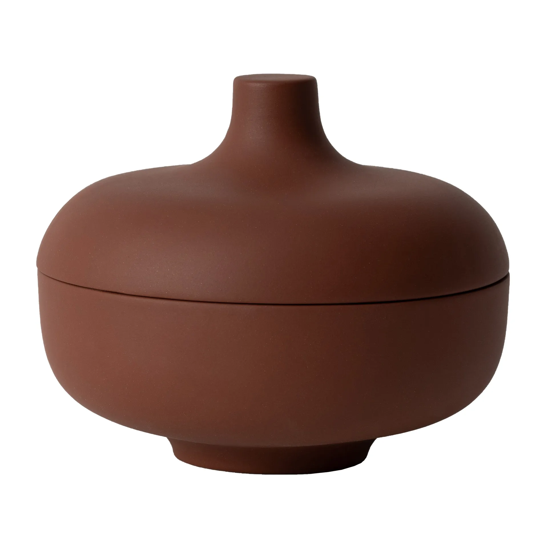 Bol avec couvercle M Sand Ø12 cm, Red clay Design House Stockholm