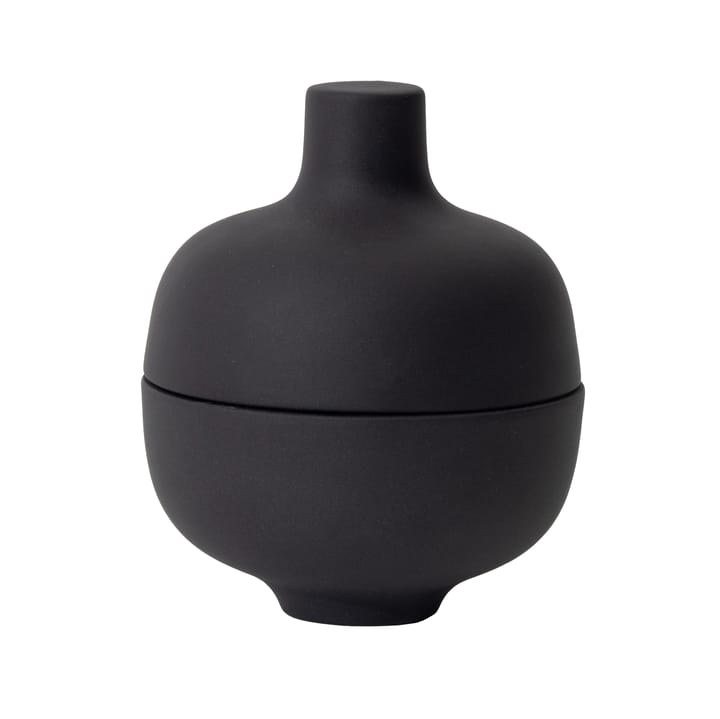Bol avec couvercle S Sand Ø8,2 cm - Black clay - Design House Stockholm