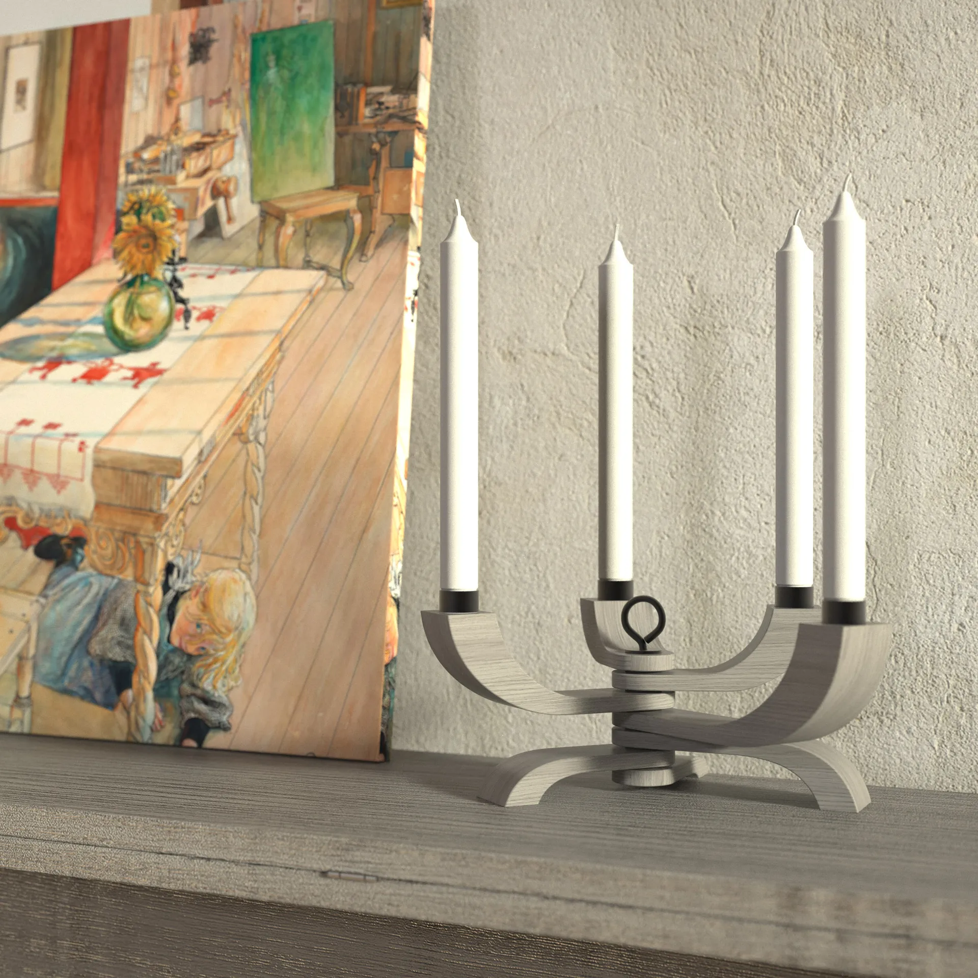 Bougeoir Nordic light Limited Edition, Gris Design House Stockholm