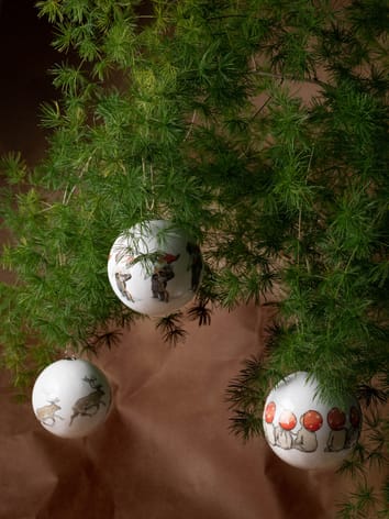 Boules de Noël Elsa Beskow lot de 3, Set no 8 Design House Stockholm