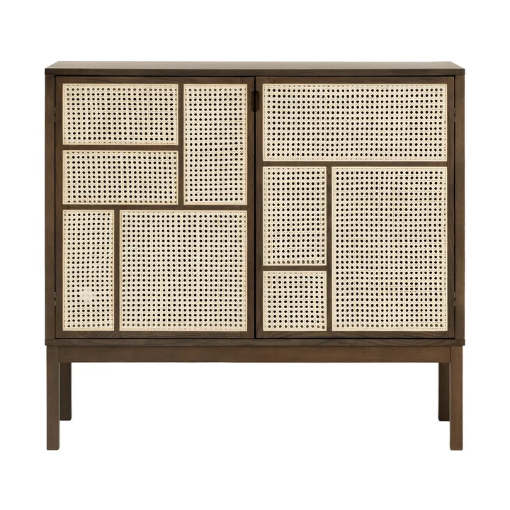 Buffet Air - Chêne foncé, 120x110 cm, avec pieds - Design House Stockholm