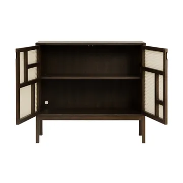 Buffet Air - Chêne foncé, 120x110 cm, avec pieds - Design House Stockholm