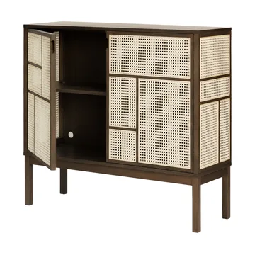 Buffet Air - Chêne foncé, 120x110 cm, avec pieds - Design House Stockholm