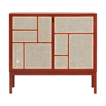 Buffet Air - Red, 120x110 cm, avec pieds - Design House Stockholm