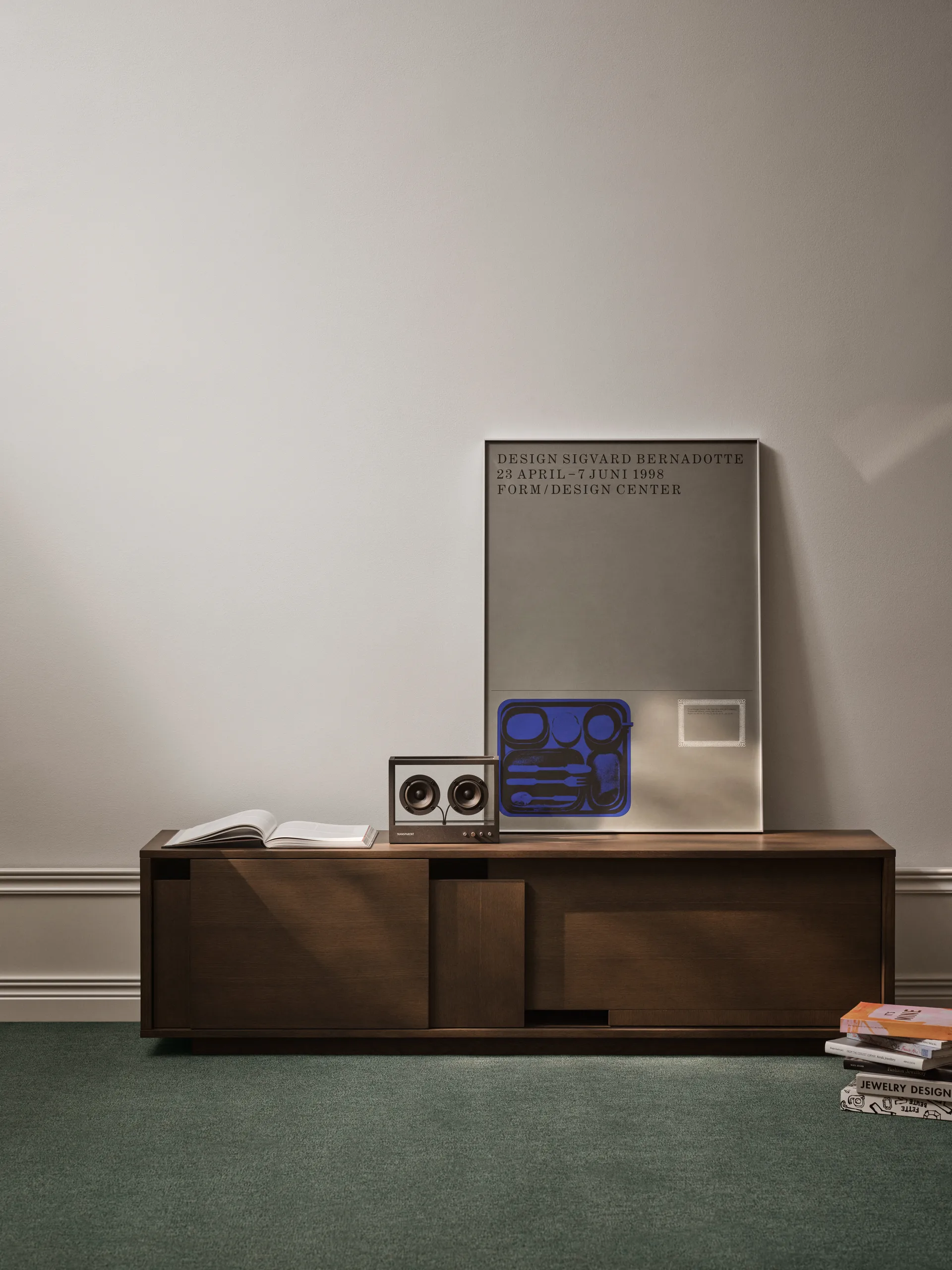 Buffet Layer, Chêne foncé, 180x51 cm Design House Stockholm