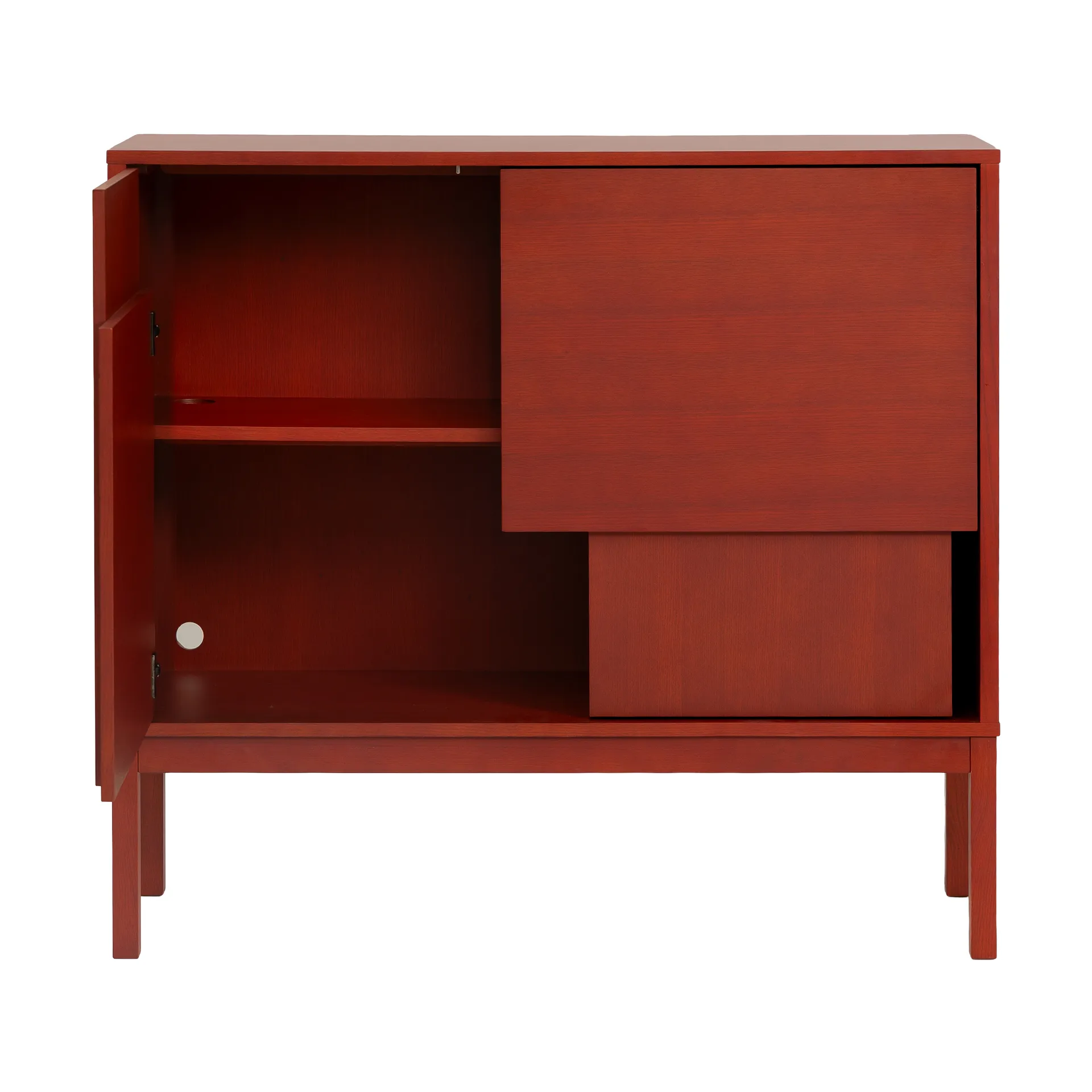Buffet Layer, Red, 120x110, avec pieds Design House Stockholm