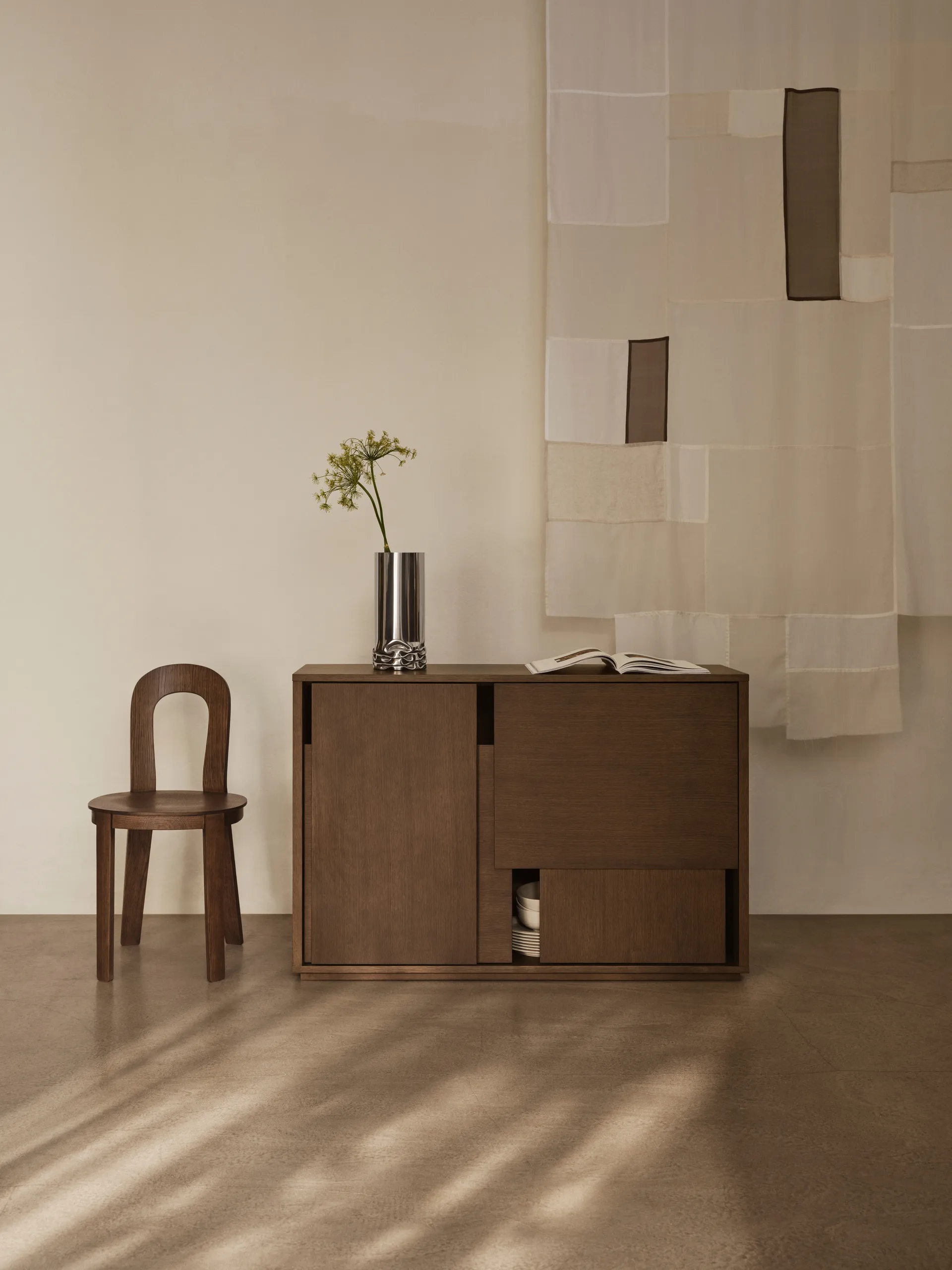 Buffet Layer, Red, 120x82 cm Design House Stockholm