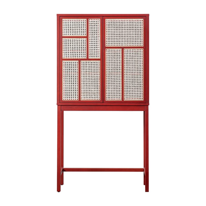 Cabinet vitré Air - Rouge - Design House Stockholm