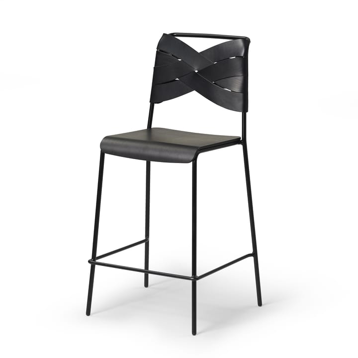 Chaise de bar Torso - Noir-noir - Design House Stockholm