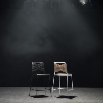 Chaise de bar Torso - Noir-noir - Design House Stockholm