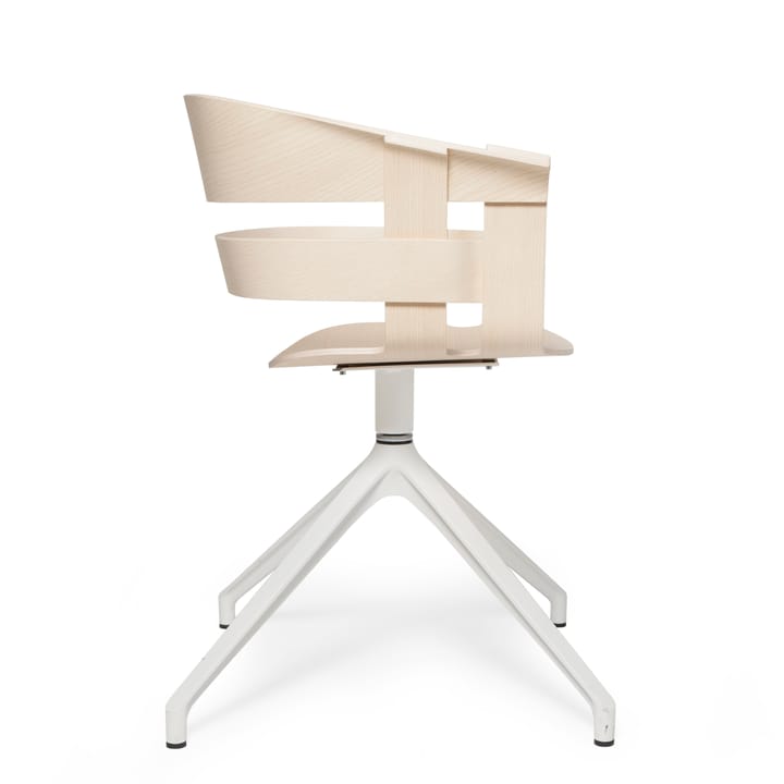 Chaise de bureau Wick Chair - frêne-pieds en métal blanc - Design House Stockholm