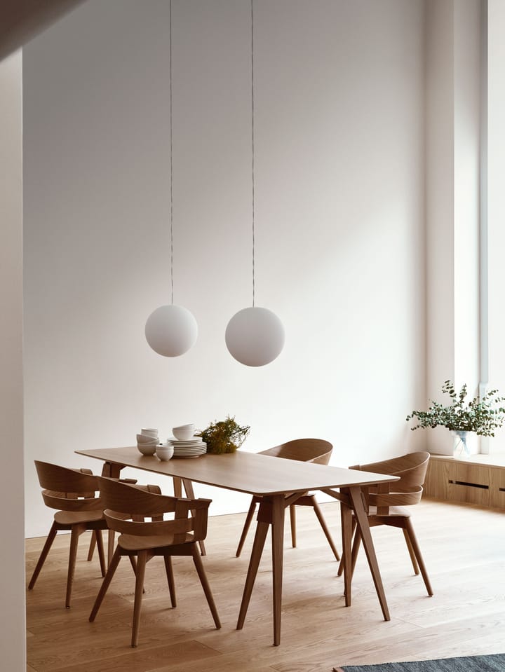 Chaise Wick Chair - chêne-pieds en chêne - Design House Stockholm