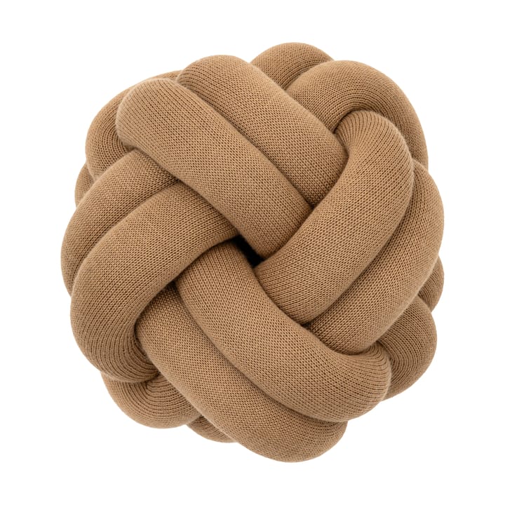 Coussin Knot - Camel - Design House Stockholm