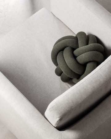 Coussin Knot - Forest green - Design House Stockholm