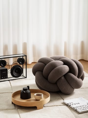 Coussin Knot M - Brown - Design House Stockholm