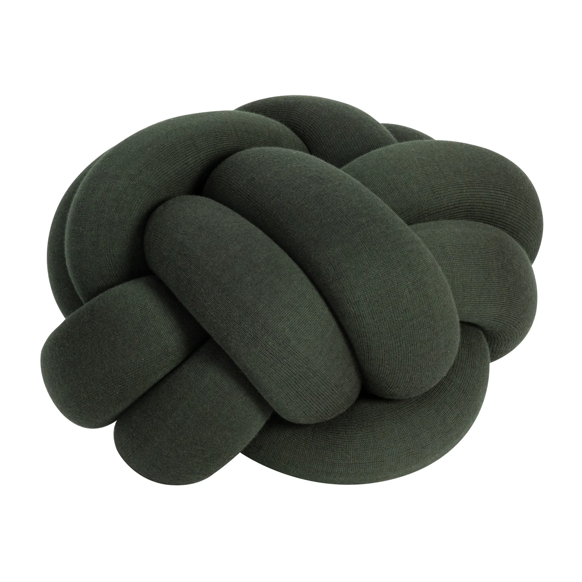 Coussin Knot M, Forest Green Design House Stockholm