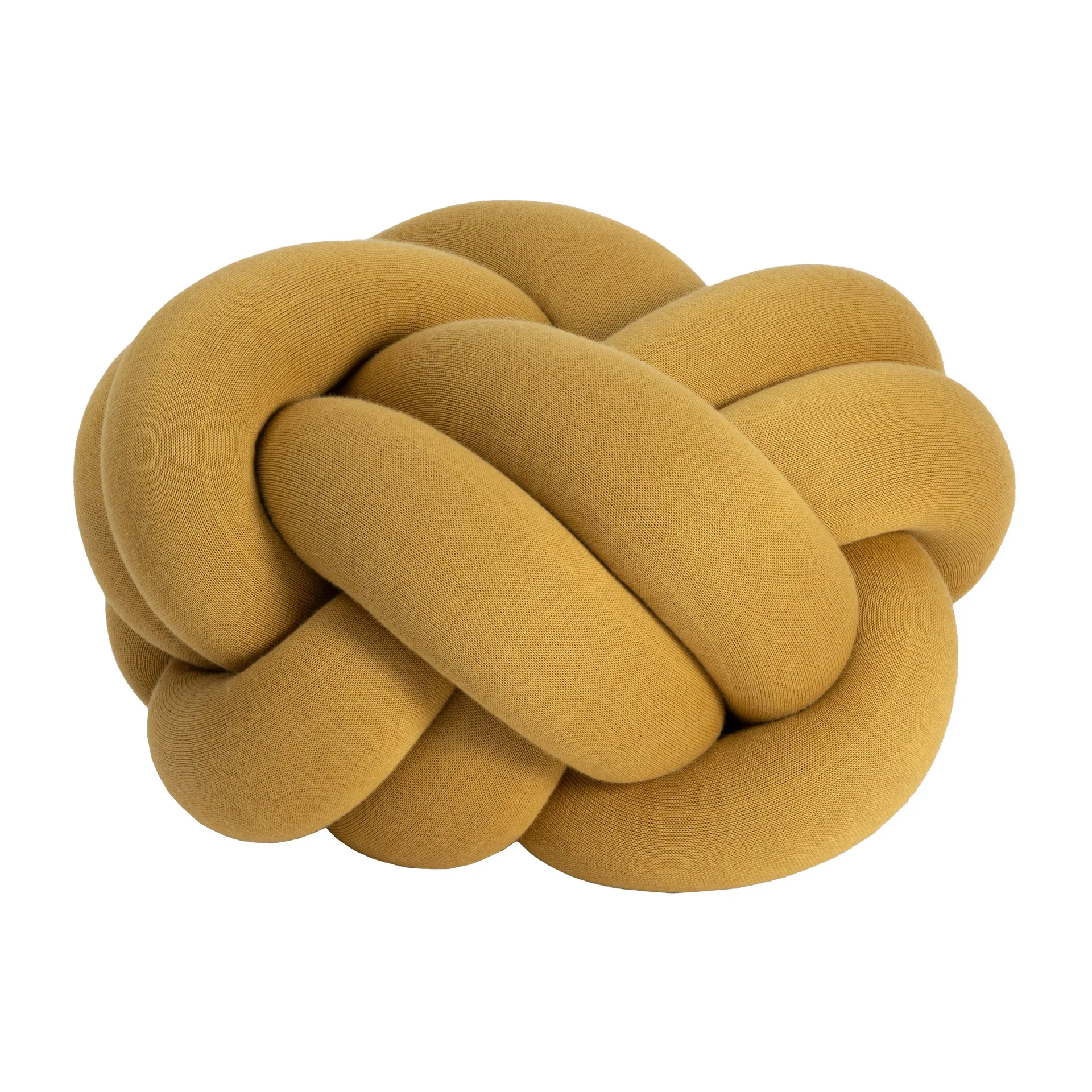 Coussin Knot M, Yellow Design House Stockholm