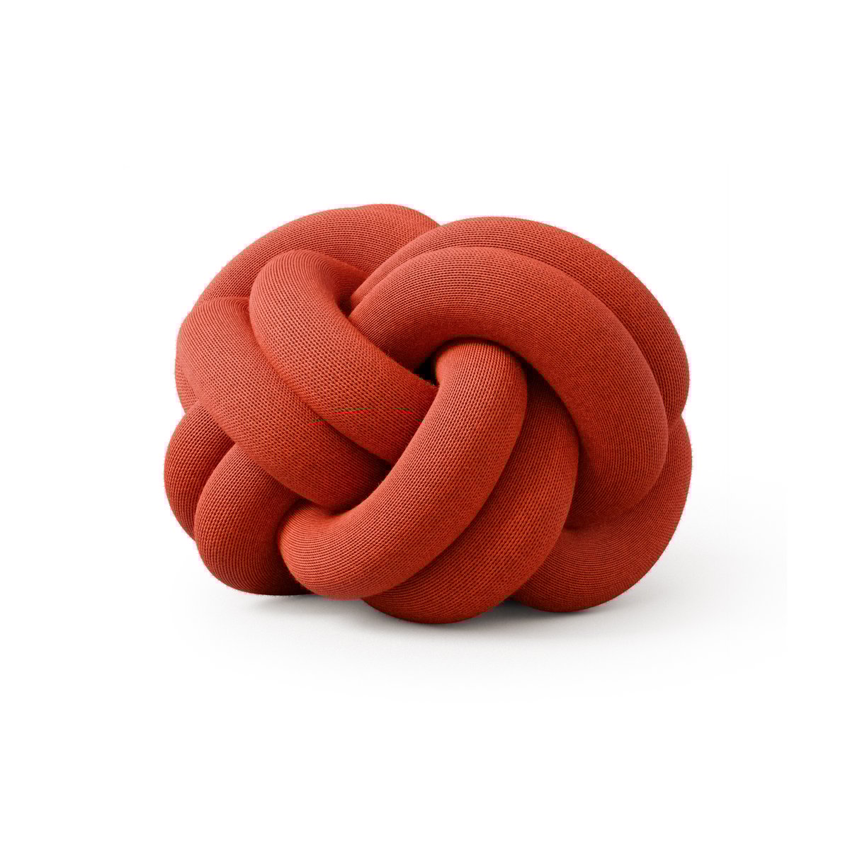 Design House Stockholm Coussin Knot Orange red | Design Scandinave | Coussins | Orange