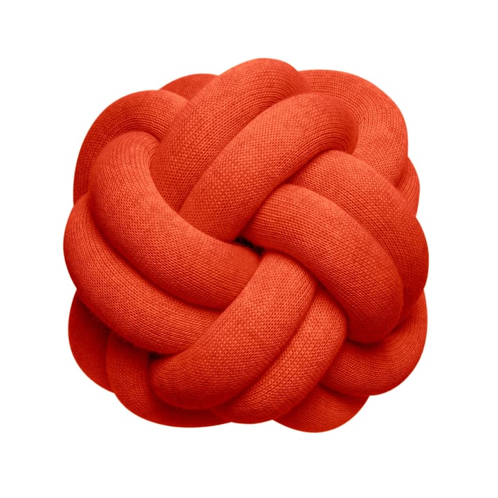 Coussin Knot - Tomato red - Design House Stockholm