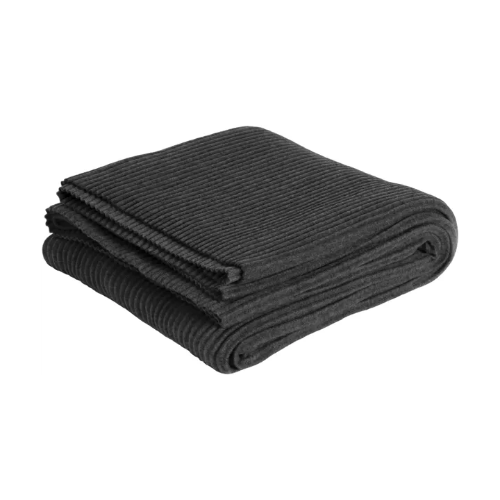 Couverture Pleece 140x160 cm - Gris foncé - Design House Stockholm