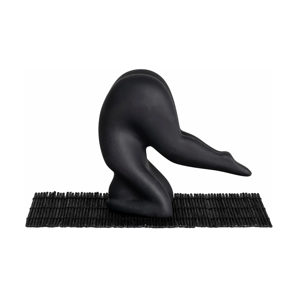 Design House Stockholm Décoration Yoga no. 1 Black | Design Scandinave | Sculptures & figurines en porcelaine | Noir