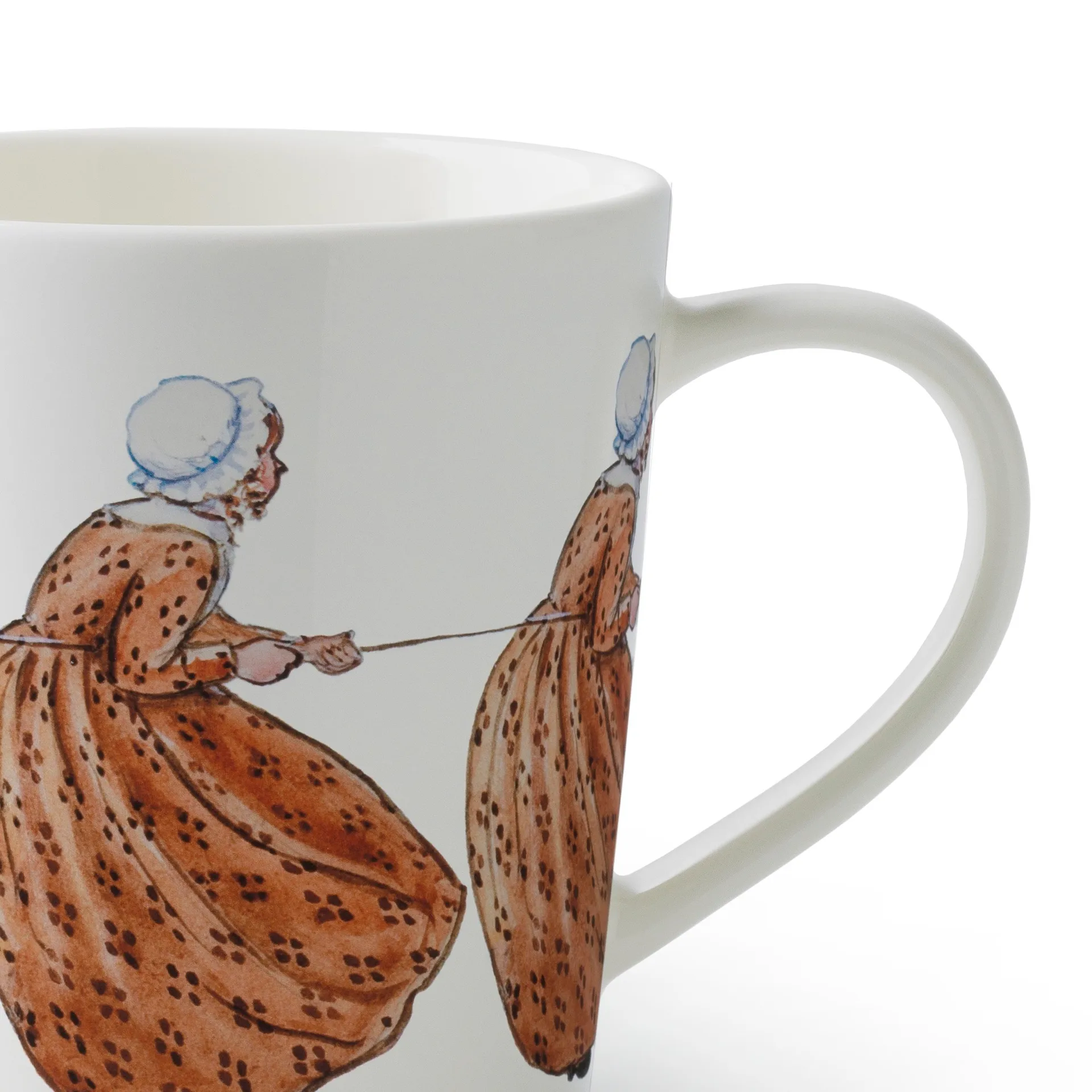 Elsa Beskow Mug Aunt Brown poignée, 40 cl Design House Stockholm