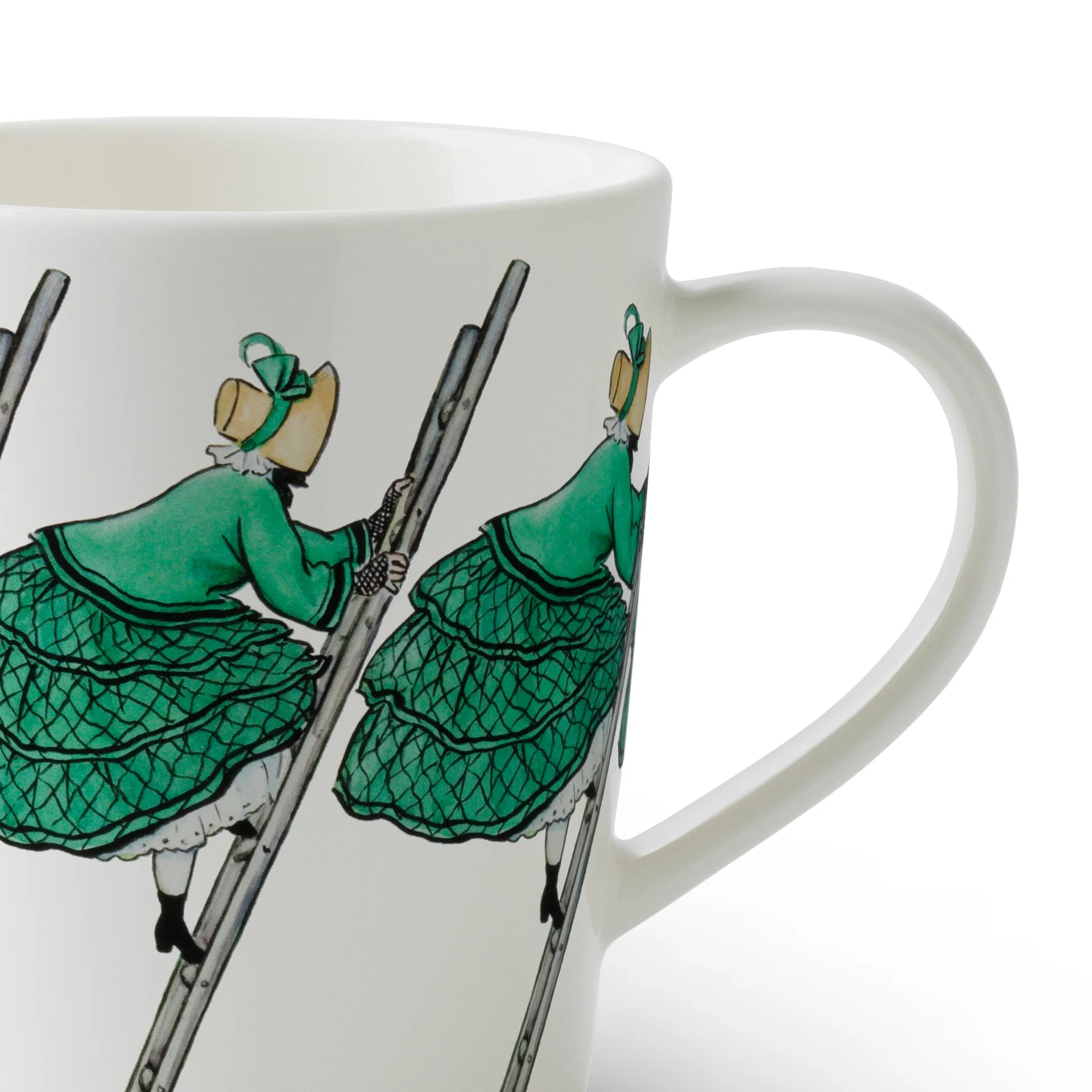 Elsa Beskow Mug Aunt Green poignée, 40 cl Design House Stockholm