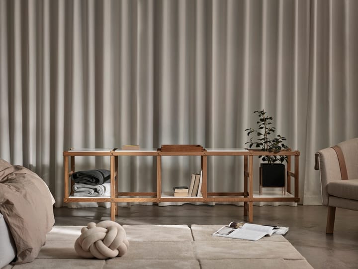 Etagère basse Frame, Chaîne blanc Design House Stockholm