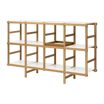 Étagère Frame M 154 cm - Chêne-blanc - Design House Stockholm