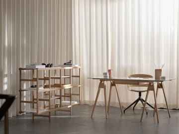 Étagère Frame M 154 cm - Chêne-blanc - Design House Stockholm