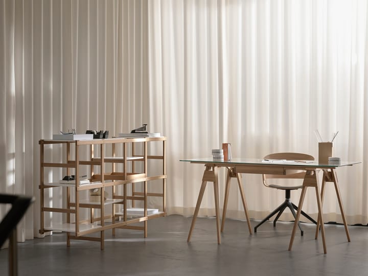 Étagère Frame M 154 cm, Chêne-blanc Design House Stockholm