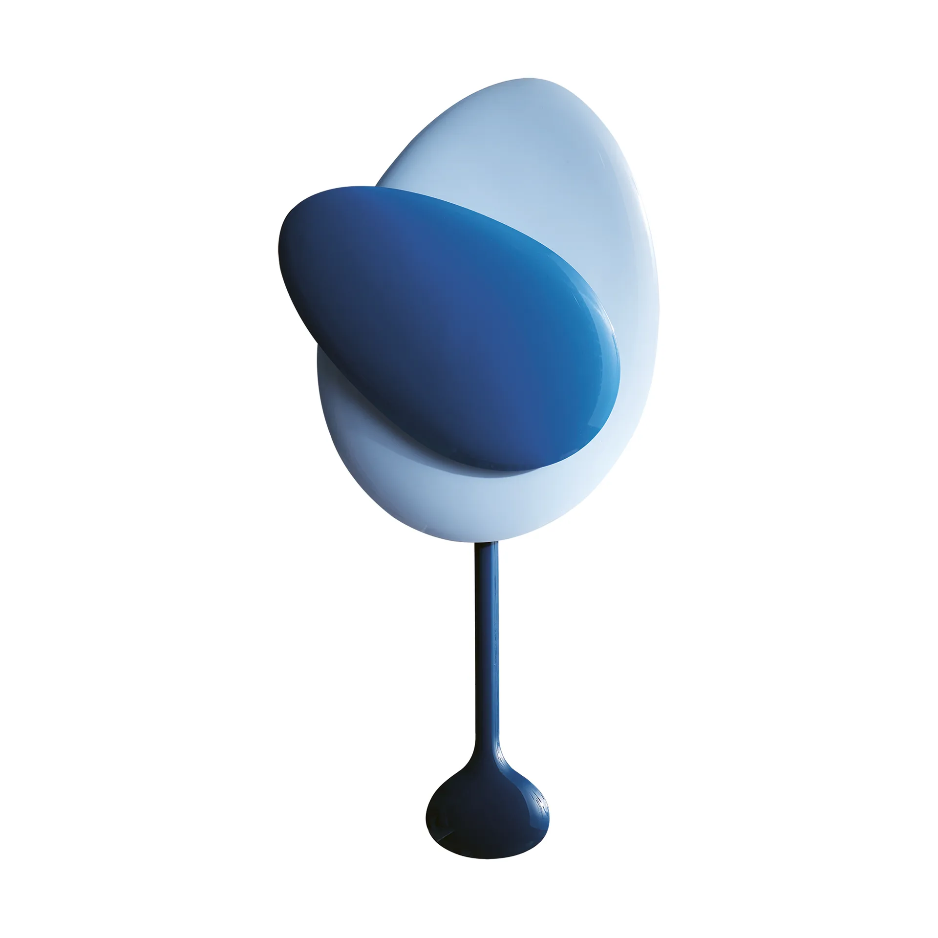 Horloge murale Mellow Clock, Blue Design House Stockholm