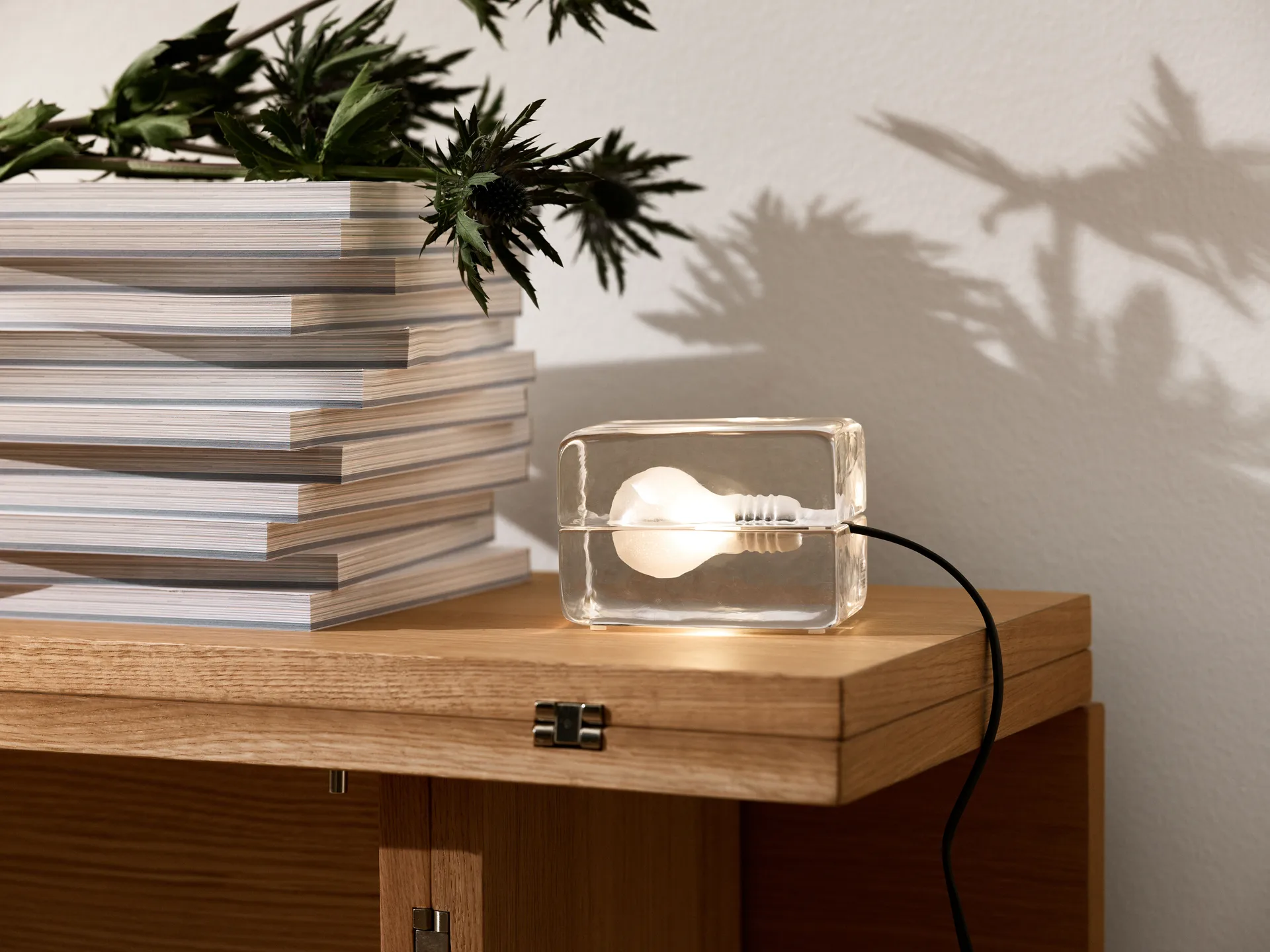 Lampe Block mini, verre Design House Stockholm