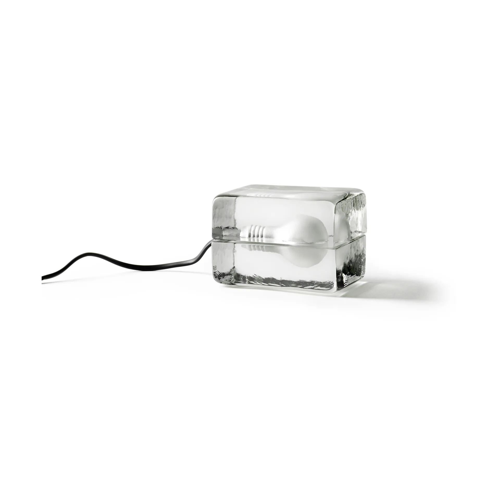 Lampe de table Block Lamp Mini, Transparent, 12x8x7,5 cm Design House Stockholm