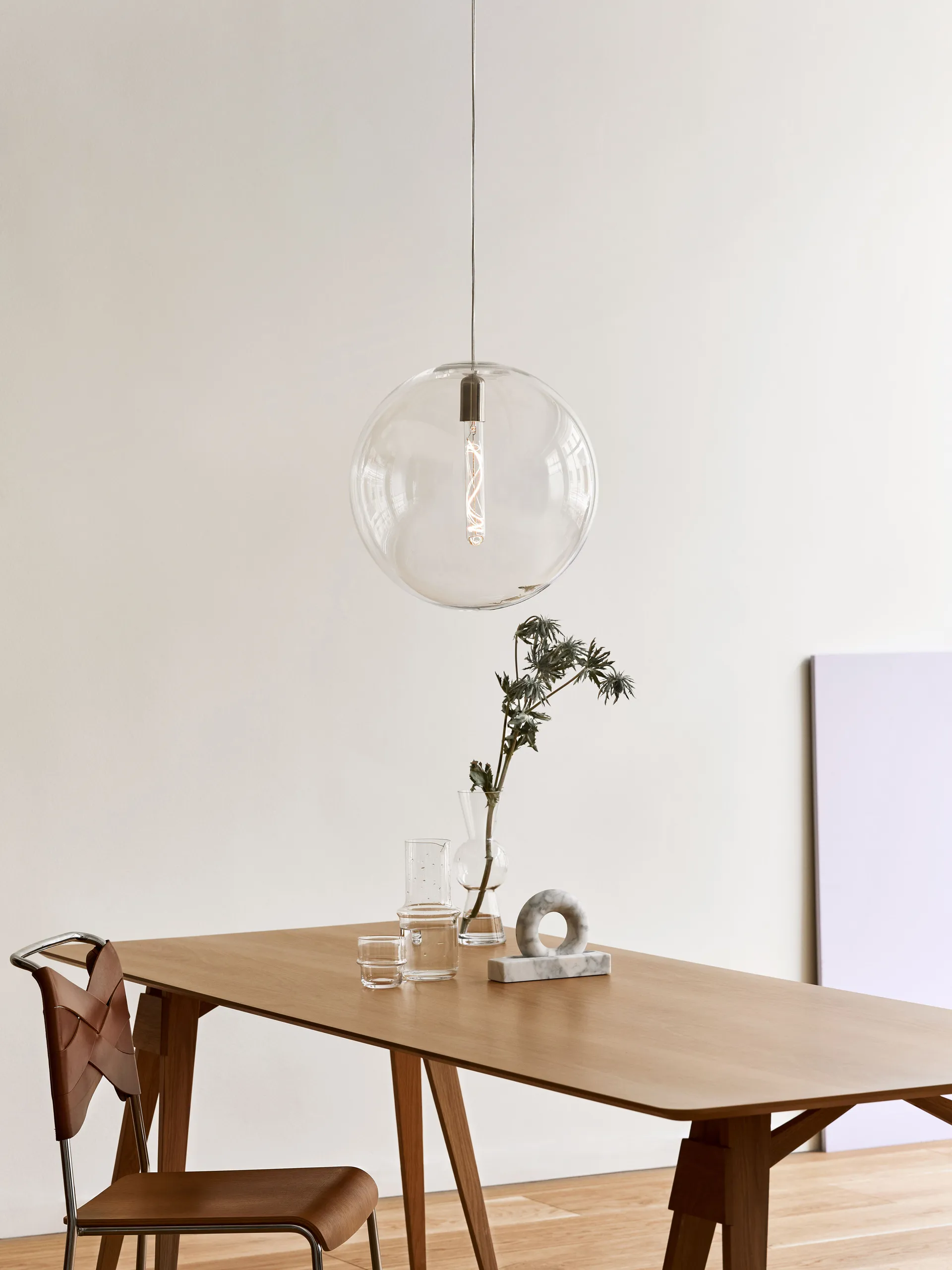 Lampe Luna transparent, Grand Design House Stockholm