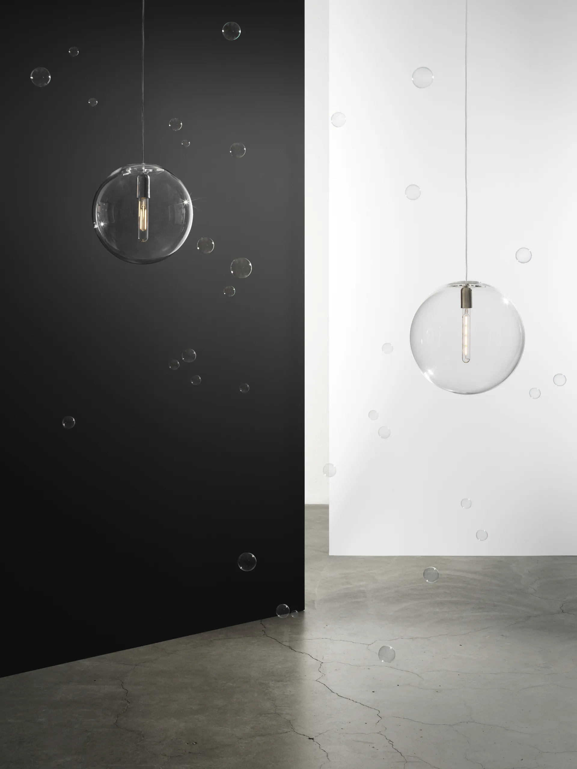 Lampe Luna transparent, Grand Design House Stockholm