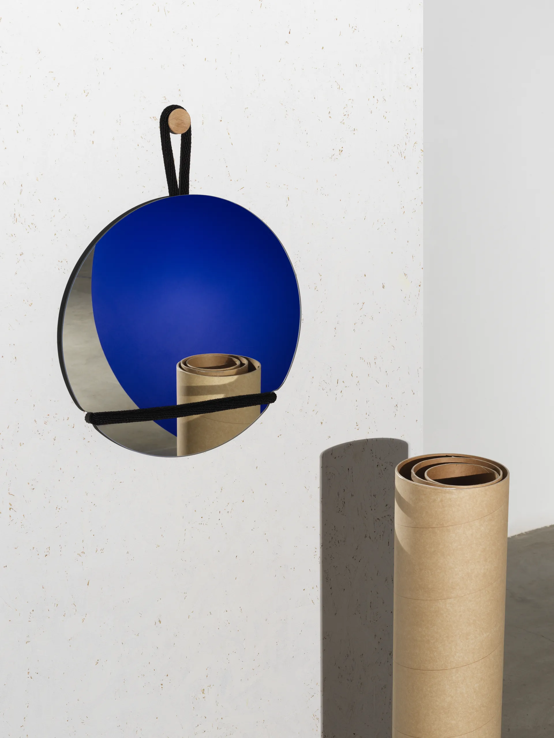 Miroir Lasso rond, Transparent-noir Design House Stockholm