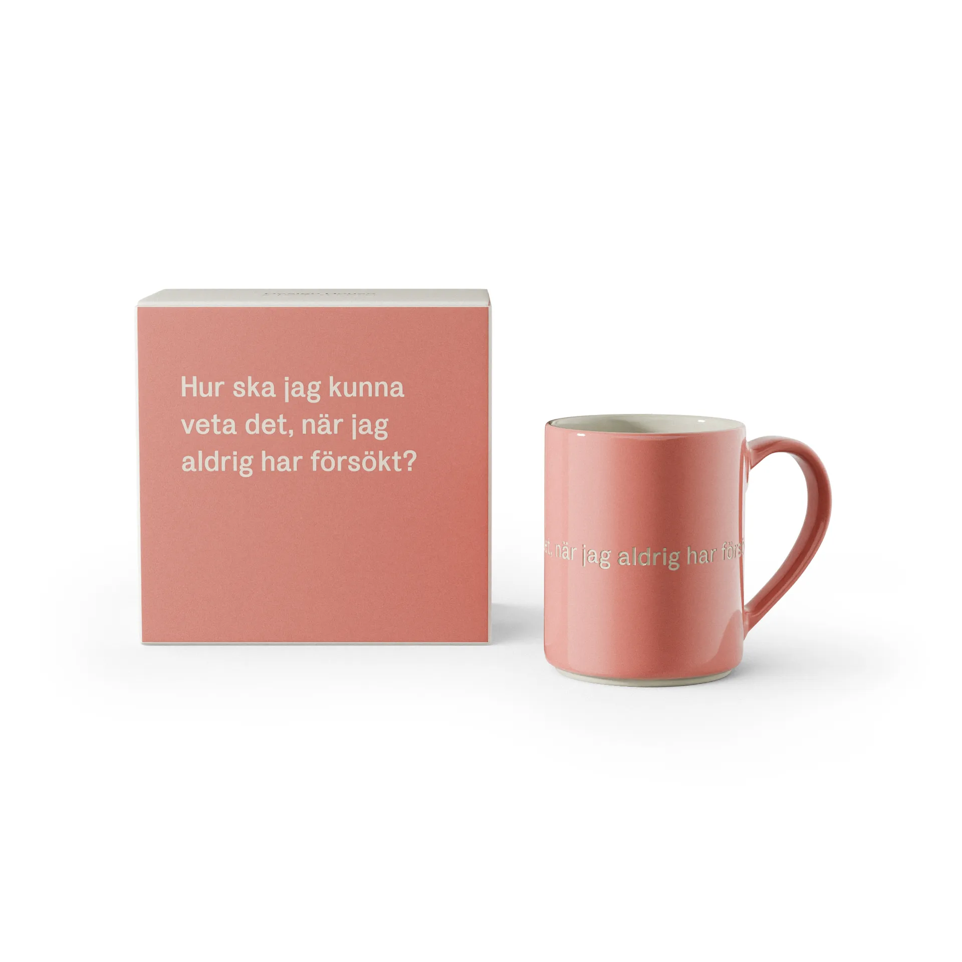 Mug Astrid Lindgren, comment pourrais-je le savoir.., Texte suédois Design House Stockholm