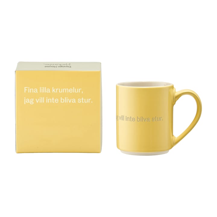 Mug Astrid Lindgren, Fina lilla krumelur - Texte en suédois - Design House Stockholm