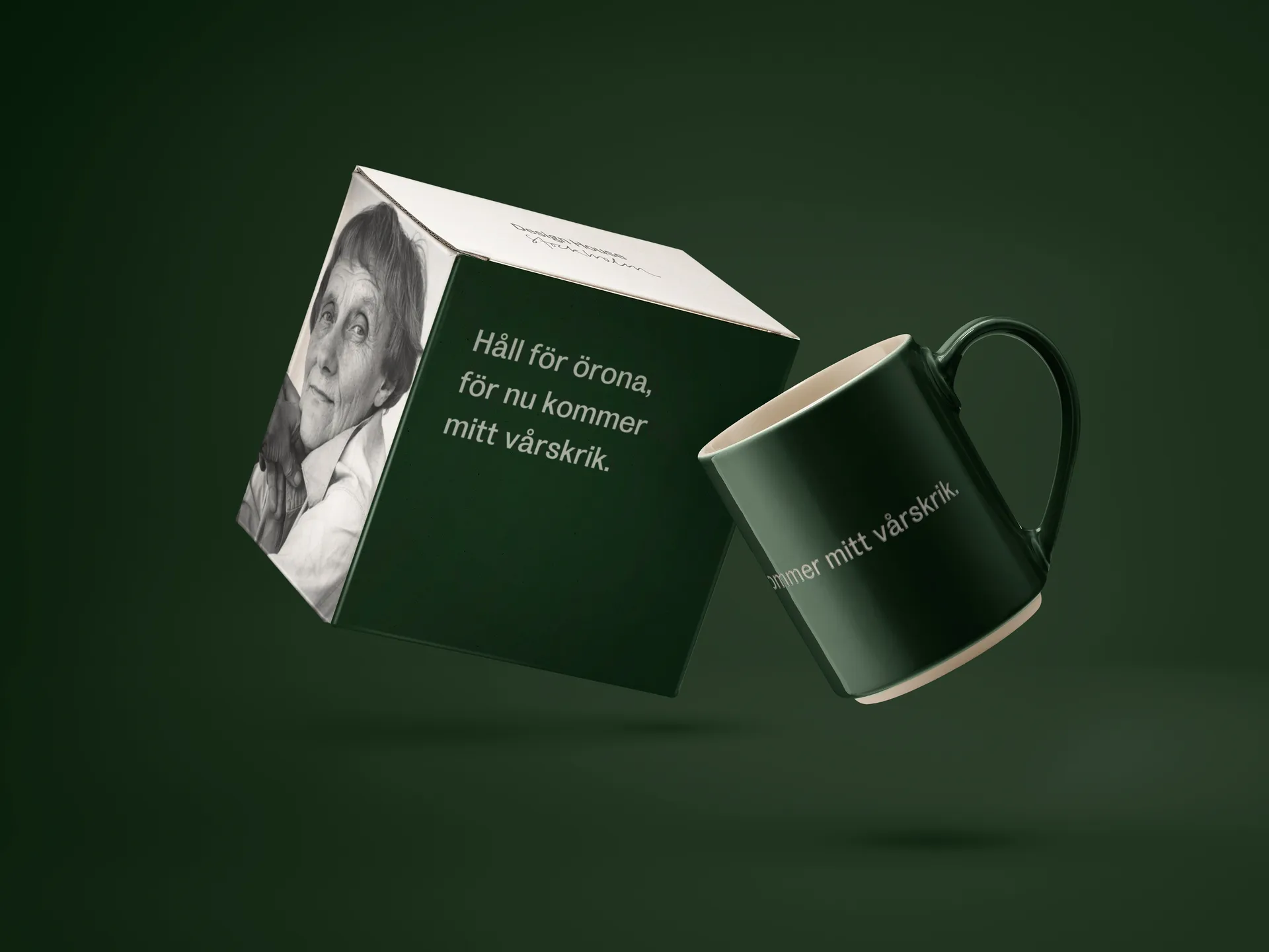 Mug Astrid Lindgren, Håll för örona, Texte en suédois Design House Stockholm