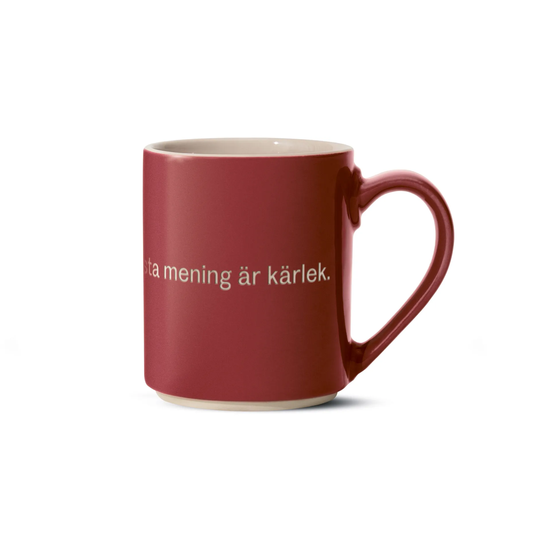 Mug Astrid Lindgren, ja, jag tror att livets…, Texte suédois Design House Stockholm