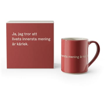 Mug Astrid Lindgren, ja, jag tror att livets… - Texte suédois - Design House Stockholm