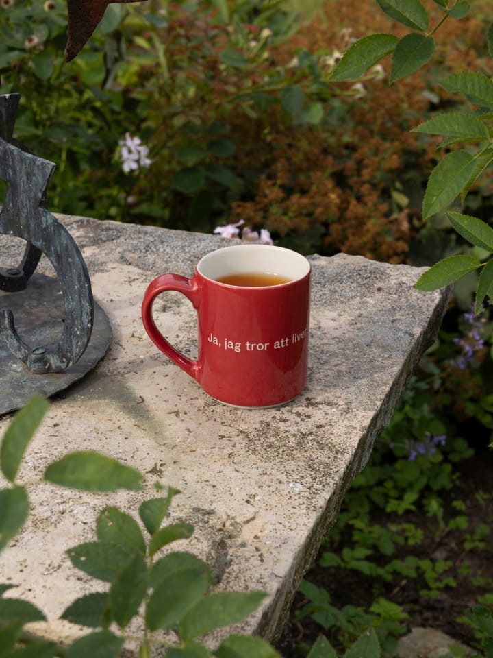 Mug Astrid Lindgren, ja, jag tror att livets…, Texte suédois Design House Stockholm
